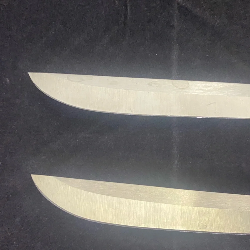 Vintage Carvel Hall Steak Knives Set of 5 Made In USA Stainless Heavy